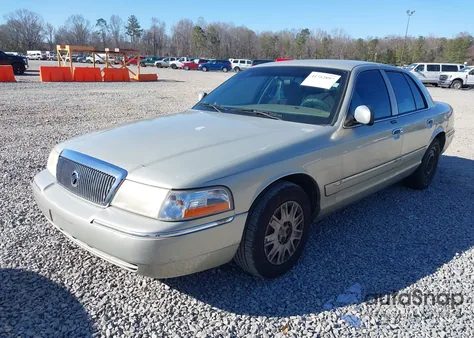2004 Mercury Grand Marquis Gs from USA, damaged, VIN 2MEFM74W44X661574